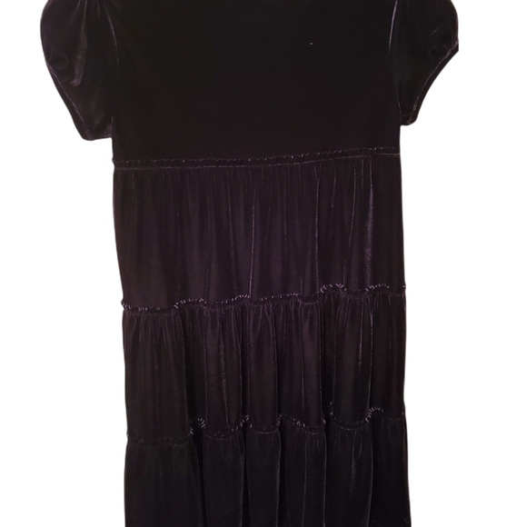 Girls Velvet Gap Dress Size 12 - Picture 4 of 4